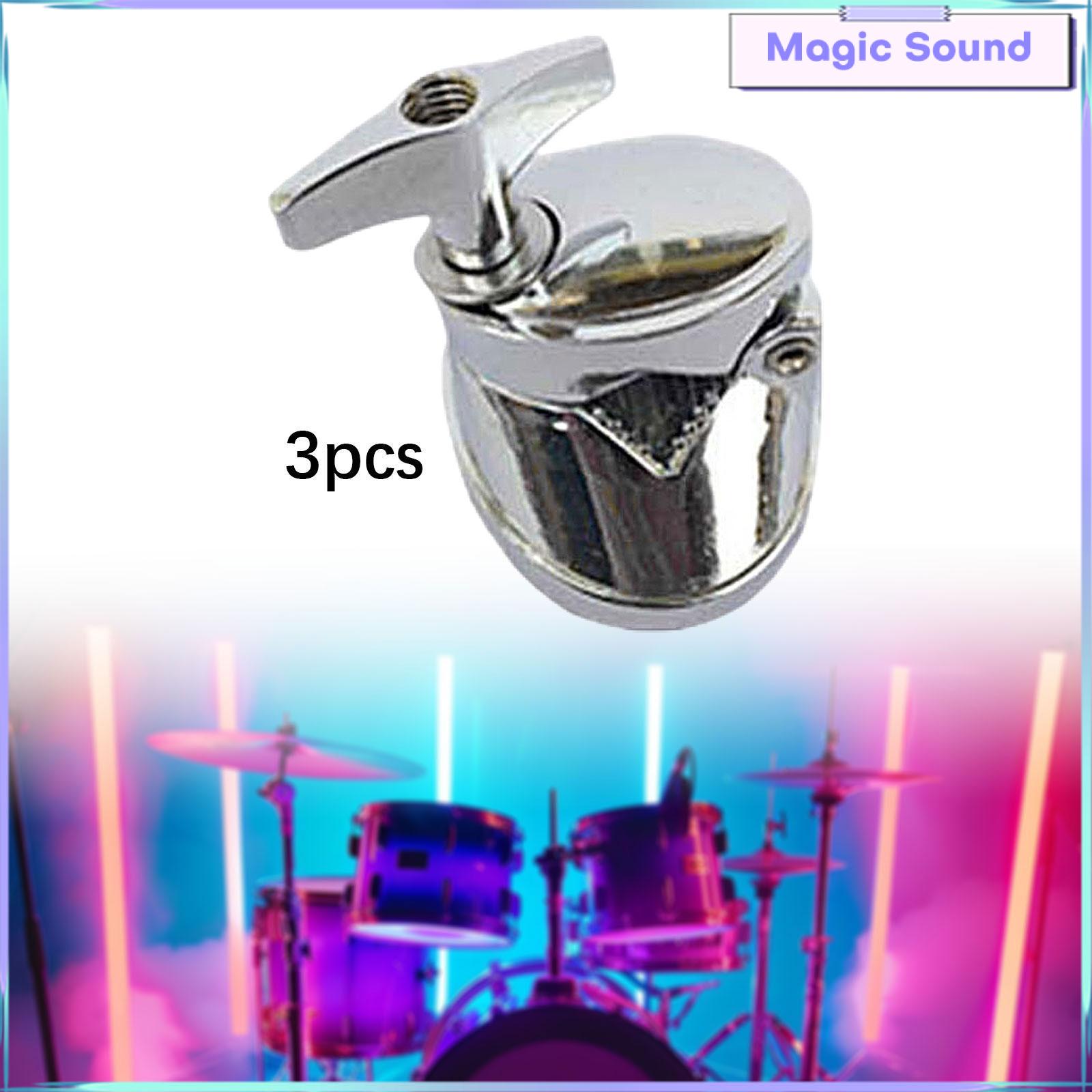 Âm thanh kỳ diệu 3pcs Tom chân cơ sở Bộ gõ cơ sở tầng Tom Giá giữ chân trống kim loại khung gắn Tom đứng cho Tom trống trống Jazz bộ phận