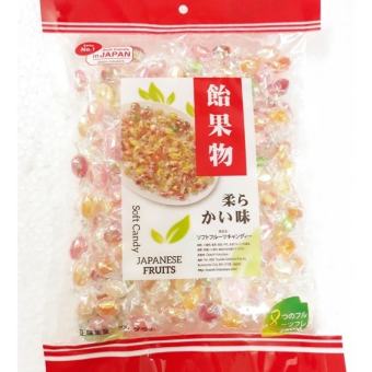 Kẹo mềm kim cương nhân trái cây 8 vị nhật bản gói 200g