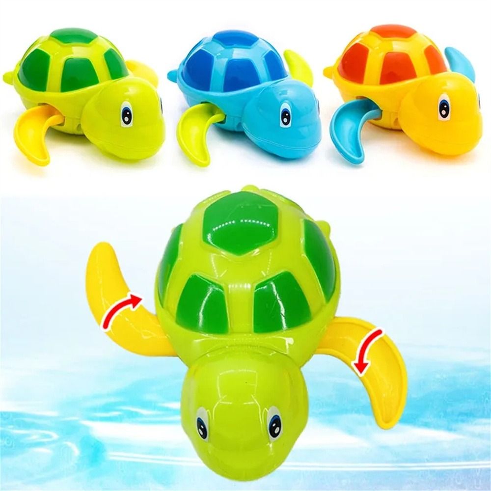 QVPYP Rùa bơi Đồ chơi nước Rùa Hoạt hình dễ thương Đồng hồ Rùa động vật