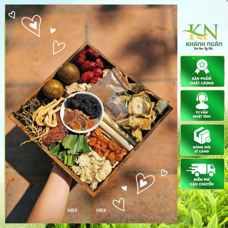 Trà sâm bí đao hạt chia mix thạch sương sáo