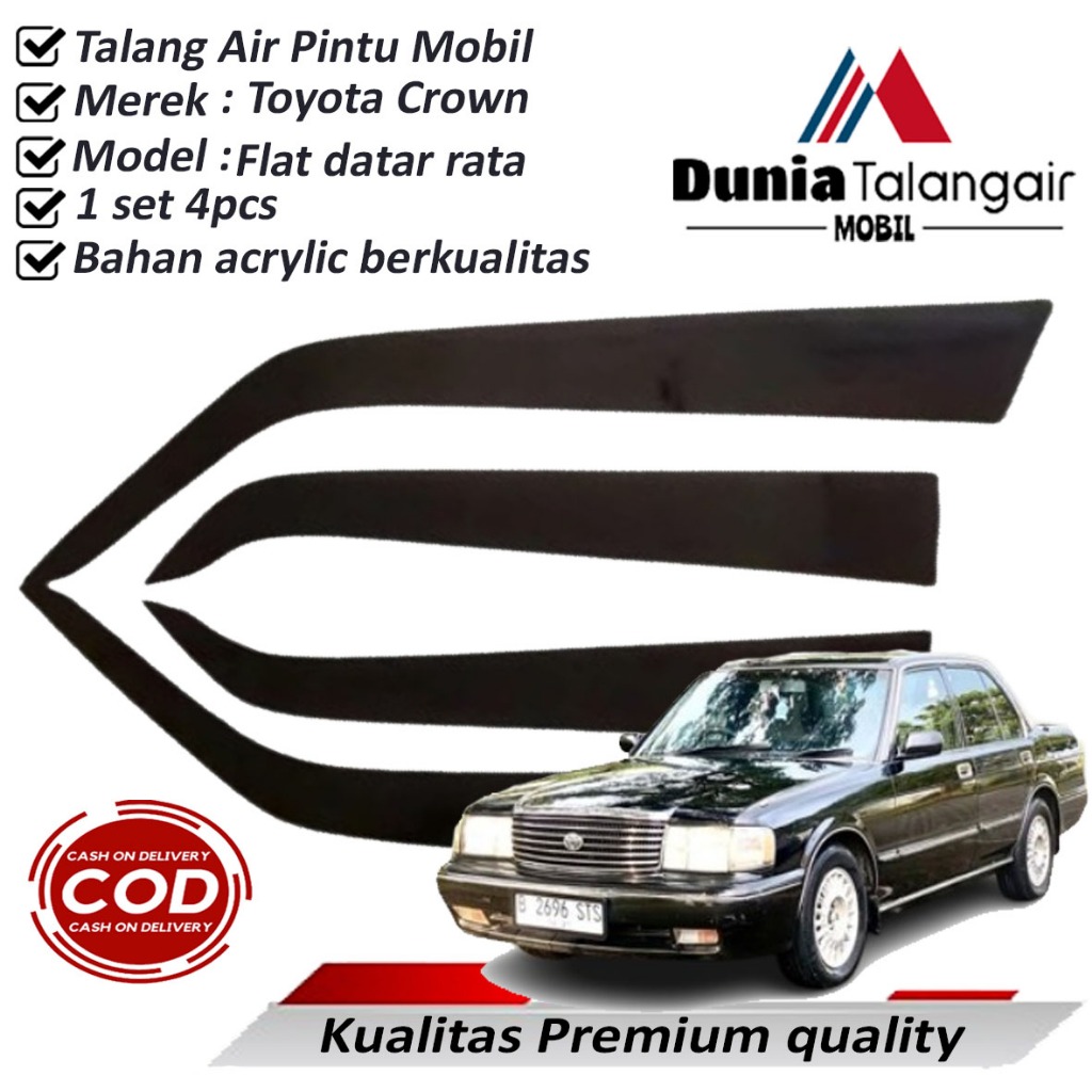 talang air mobil Toyota Crown THN 1992-1996 Premium Quality Harga 250,000 rupiah*Gratis Ongkir