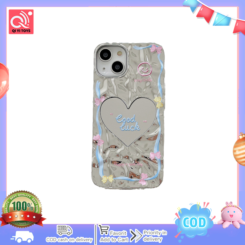 100% chính hãng!! vỏ điện thoại bề mặt gương thông minh vỏ điện thoại chính xác vị trí lỗ da tương thích cho iPhone 15 14 Pro Max 13 12