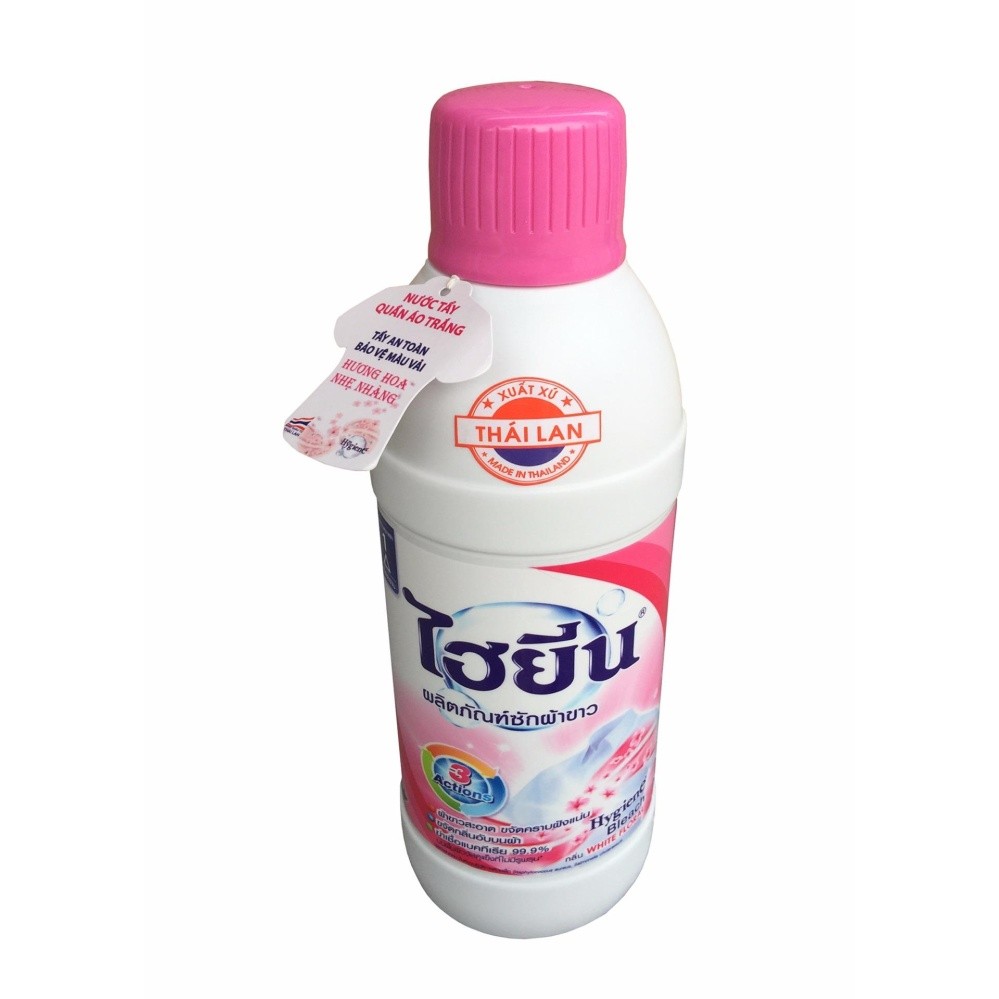 HOT Nước tẩy quần áo trắng Hygiene 250ml Hồng TI808