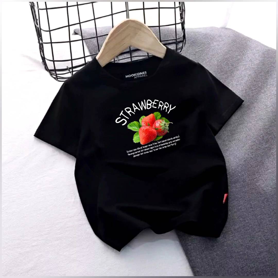 kaos bayi & anak EDUKASI - FRUIT SERIES - hookidnes