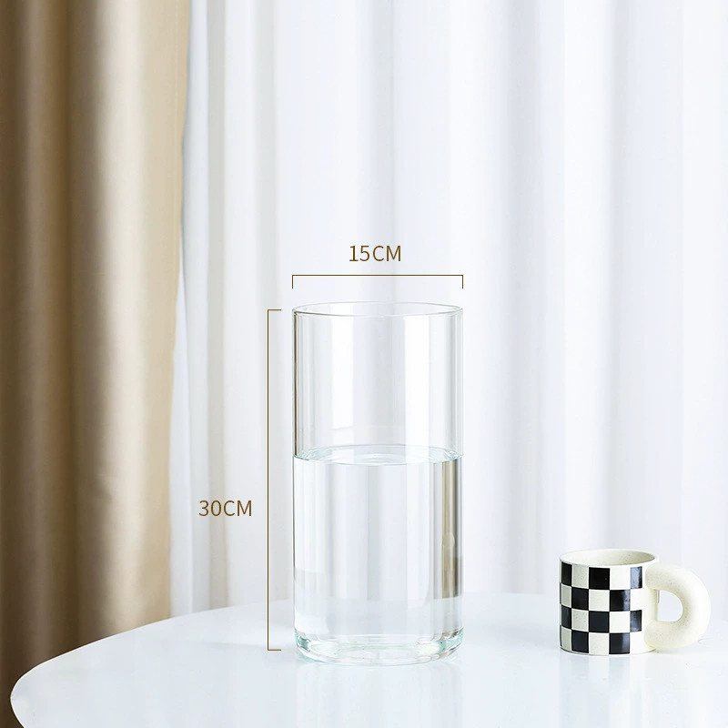 Turtle Unbreakable Clear Acrylic Vase/ Non-Yellowing Bubble-Free Flower Vase