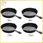 Professional Nonstick Cast Iron Skillet - Multiple Sizes Available