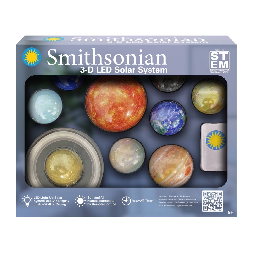 SMITHSONIAN 3-D LED SOLAR SYSTEM ชุดของเล่นเสริมทักษะทางวิทยาศาสตร์ ราคา 1,436 บาท*ส่งฟรี