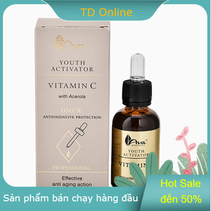 Serum Ava Vitamin C dưỡng trắng da chống lão hóa , thâm nám từ Ba Lan