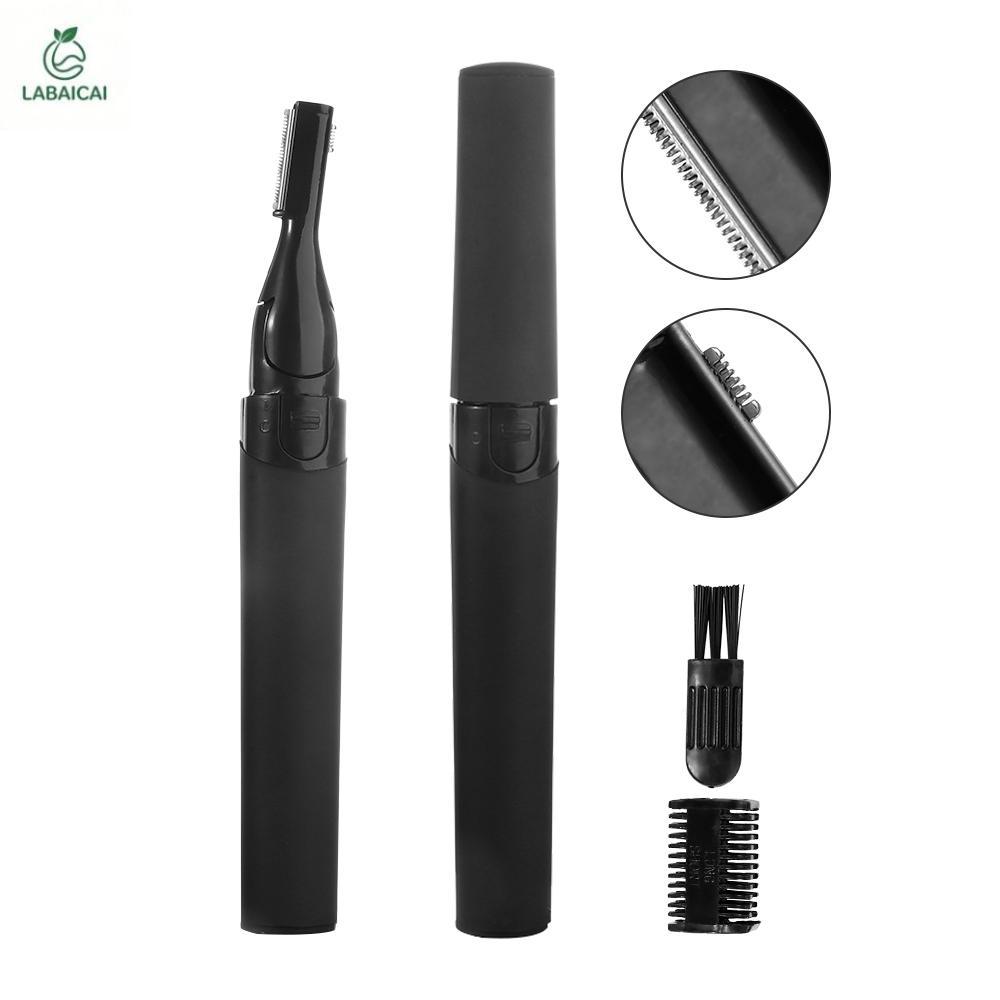 LABAICAI Chính xác Đa năng Nhỏ Hoạt động bằng Pin Định hình lông mày Phụ nữ Vẻ Đẹp Máy cạo lông Nam Cá nhân Dao cạo Máy cạo lông mini Máy tỉa lông mày chạy điện Tẩy lông