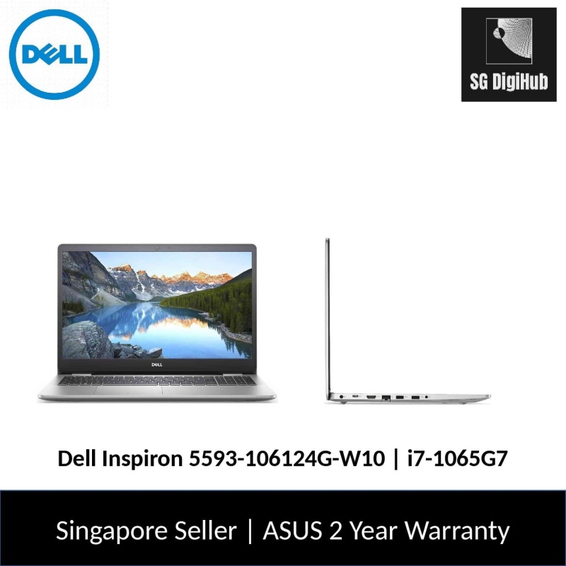 Dell Inspiron 5593-106124G-W10 | i7-1065G7 | 16GB RAM | 256GB SSD | NVIDIA MX230 | 2Y Warranty