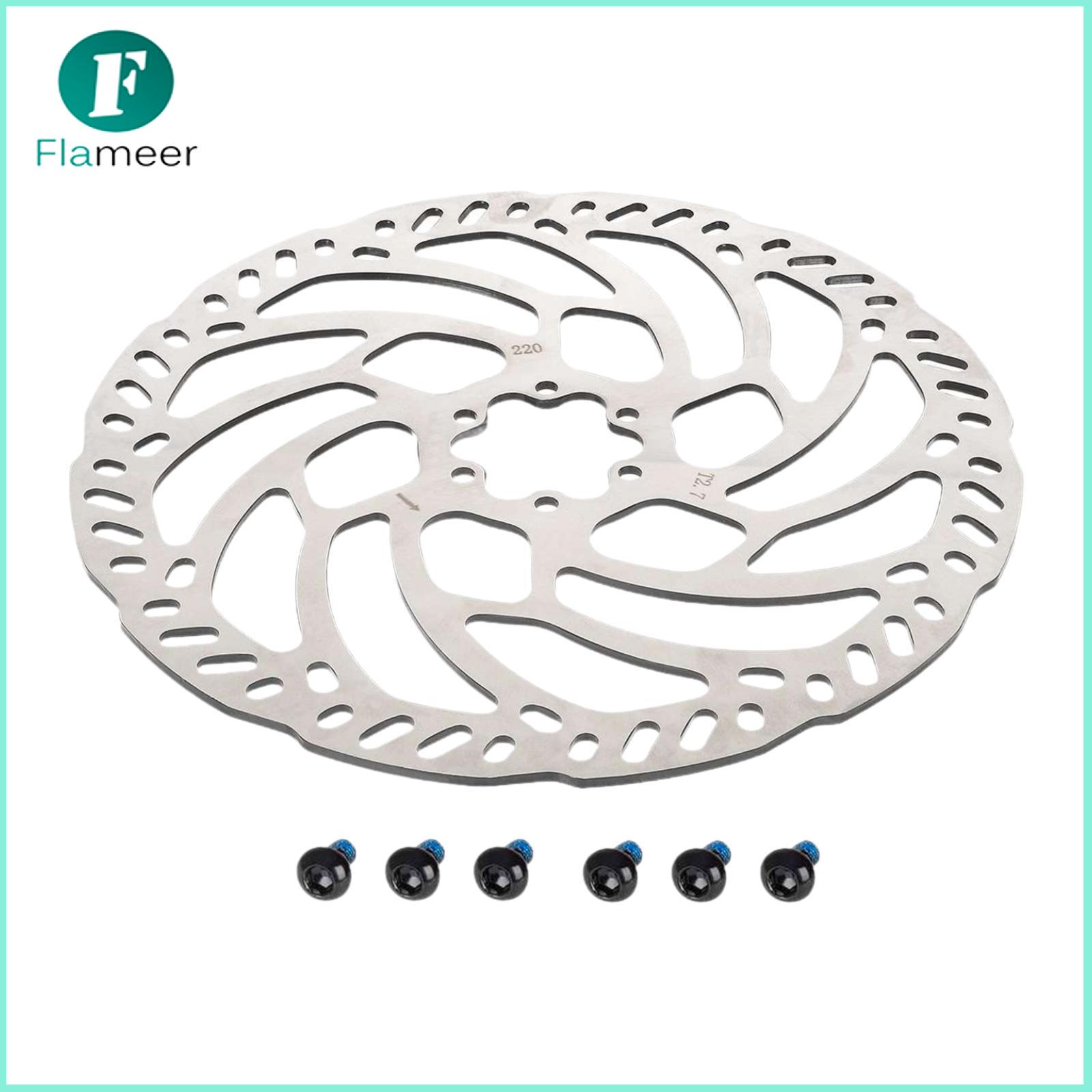 Flameer Motorcycle Front Brake Disc 22cm 2.9mm Accessories Easy to Use High Performance with 6 Screw Brake Disc Plate for x3 MX3 ราคา 2,441 บาท*ส่งฟรี