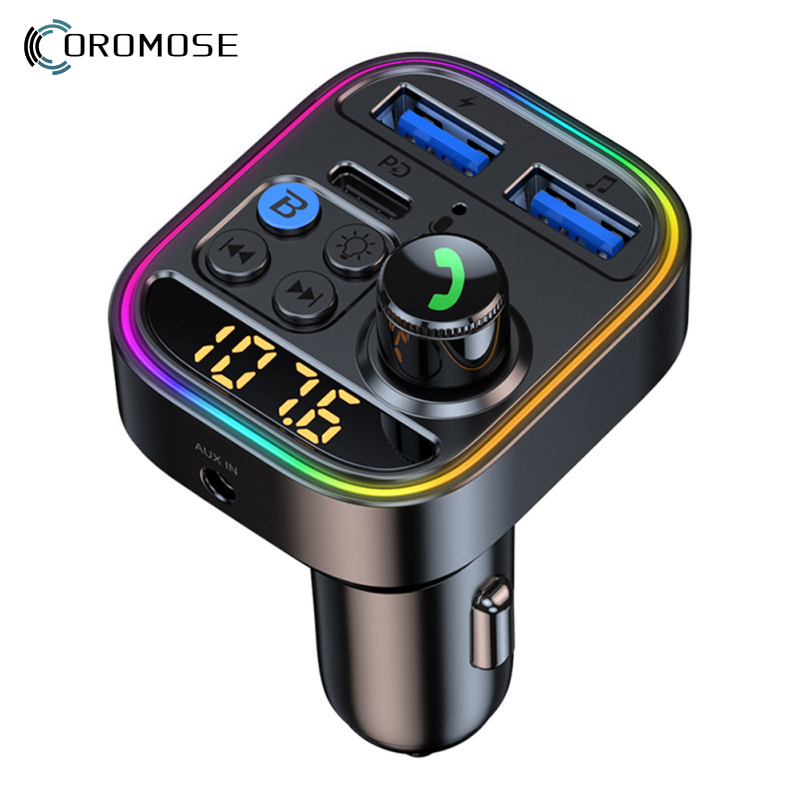 T18 FM Transmitter PD30W Fast Charging MP3 Player Wireless Radio Adapter