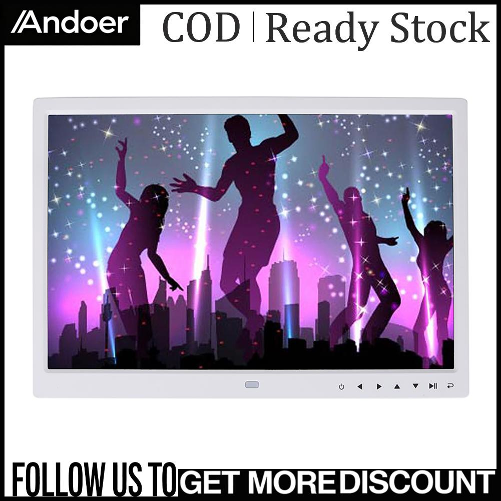 Andoer Music Photo Frame Digital Photo Frame Multiple Utility Functions Touch Button for Friends Family ราคา 3,007 บาท*ส่งฟรี
