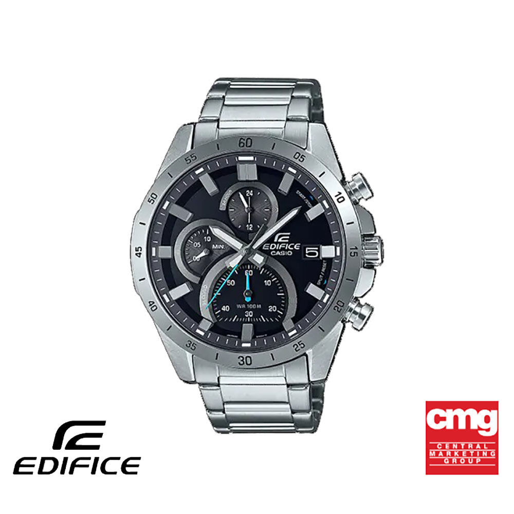 CASIO MEN'S WATCHES EDIFICE EFR-571D-1AVUDF STAINLESS STEEL BLACK - ยี่ห้อ Casio ราคา 5,760 บาท*ส่งฟรี