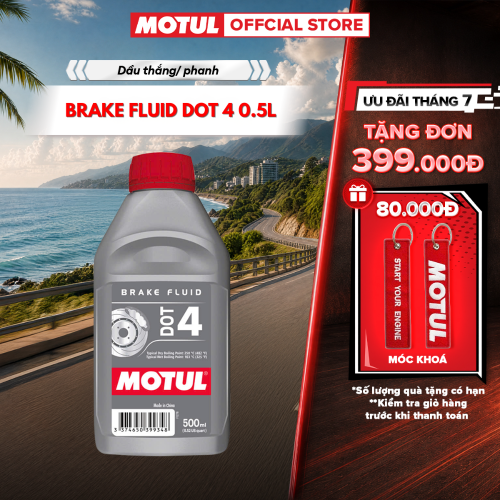 Dầu thắng / phanh MOTUL BRAKE FLUID DOT 4 0.5L
