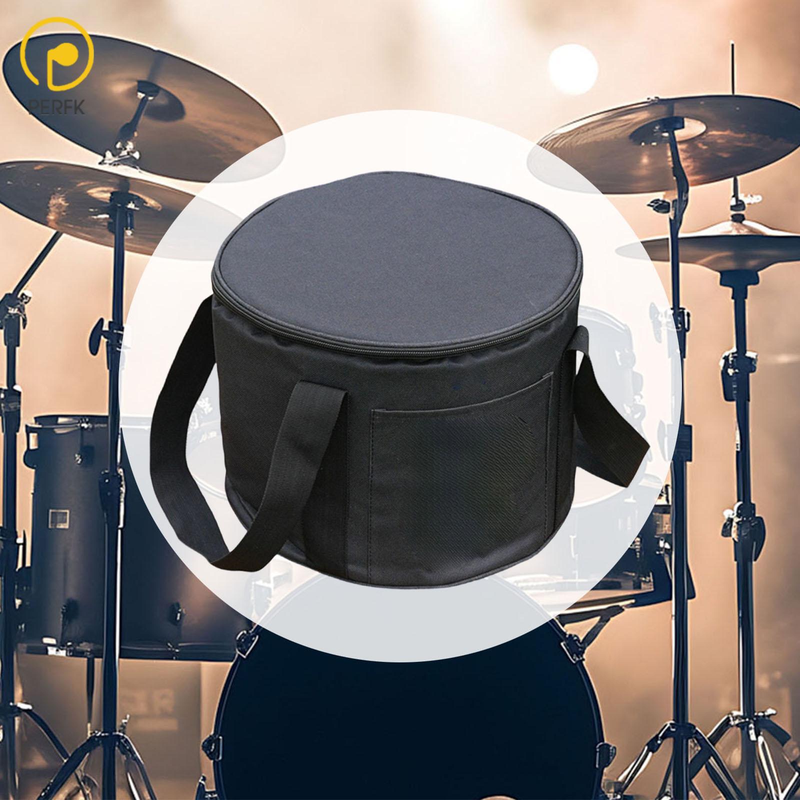 Snare Drum Bag with Carry Handle Dustproof Zipper Closure Travel Water Resistant for Transport Drum Case Shockproof Portable ราคา 1,363 บาท*ส่งฟรี