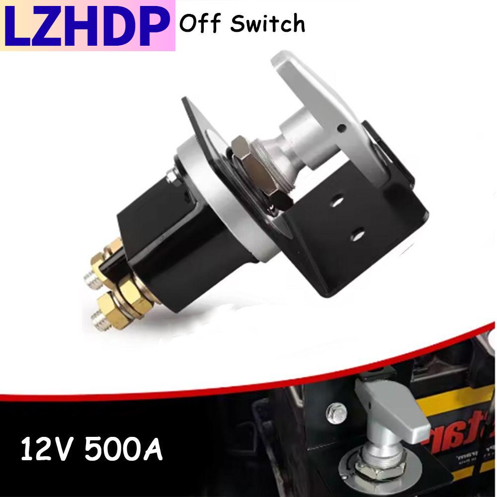 LZHDP 12V 500A Công tắc ngắt kết nối ắc quy Chịu lực Có tấm khóa Công tắc nguồn chính Máy cắt mạch ắc quy Bền Công tắc tắt nguồn ắc quy RV Giá 621,809 Đồng*Miễn phí vận chuyển