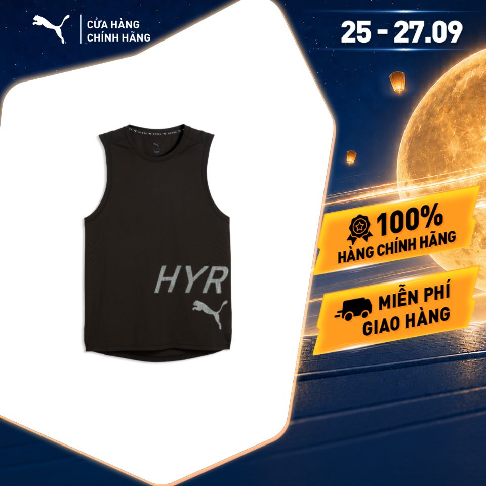 Áo Thun Thể Thao Tập Luyện PUMA Nam M HYROX PWRMODE TRAIN TANK Black Màu Đen