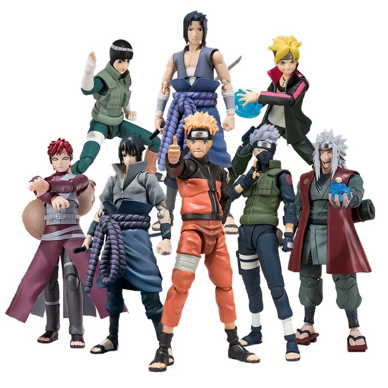 BANDAI shf Naruto shf nhân vật phim hành động Kakashi Gaara jiraiya nhân vật Uchiha Itachi phần thiế