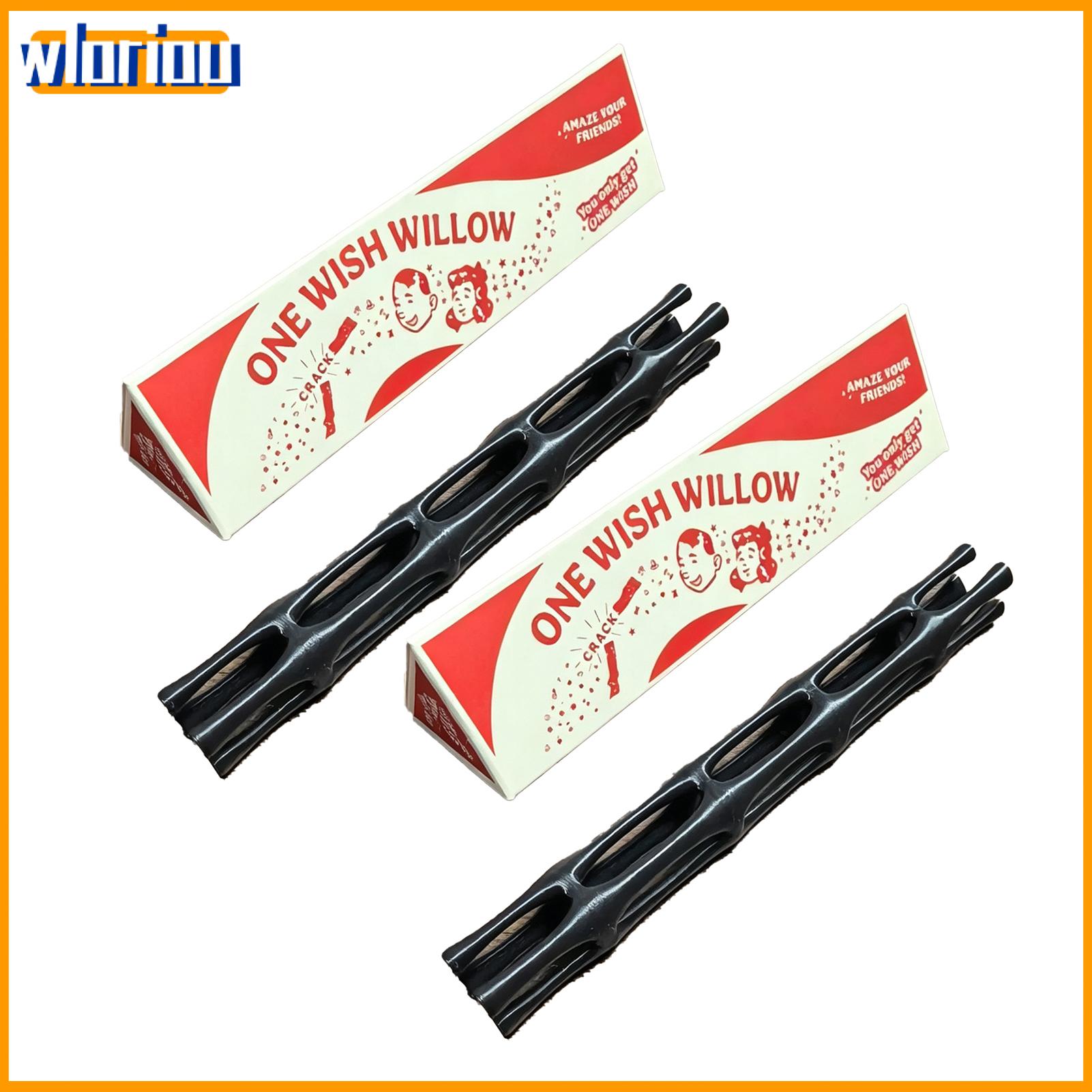 One Wish Willow Stick with Box – 3d Printed Breakable Luck Charm Spiritual Healing Snap Stick Romantic Wedding Gift Keepsake for Good Fortune and Blessings