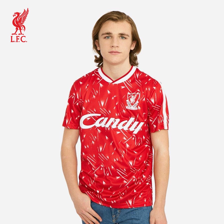 LFC Áo đấu bóng đá nam 1989 - 1991 Home A23PN05