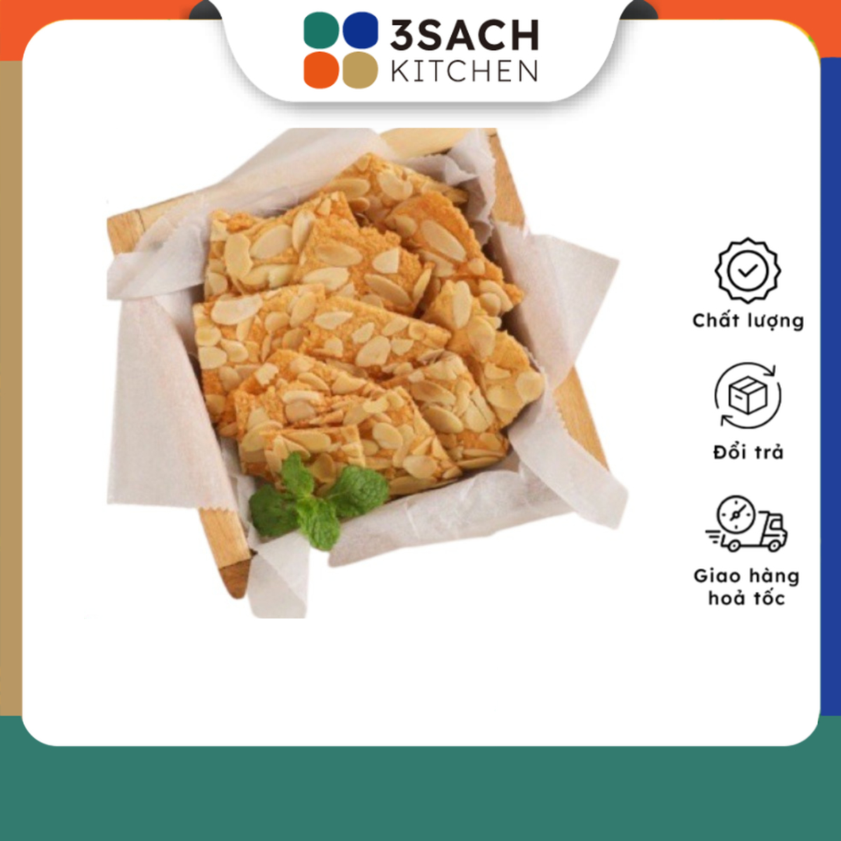 Bánh Ngói Hạnh Nhân 3Sach Kitchen