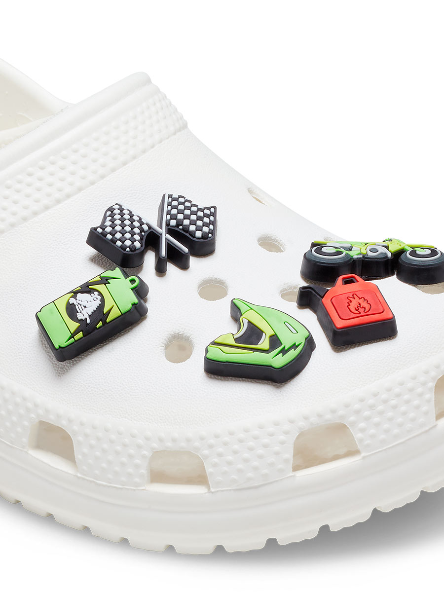 CROCS Jibbitz Dirt Bike 5-Pack Shoes Charm ราคา 890 บาท*ส่งฟรี