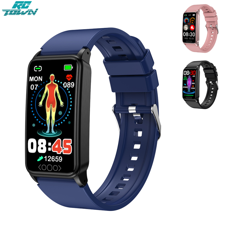 TK71pro Smart Watches For Men Women 1.47" Screen Fitness Tracker Heart Rate Blood Glucose Sleep Monitor IP68 Waterproof Smartwatch - ยี่ห้อ RCtown ราคา 515 บาท*ส่งฟรี