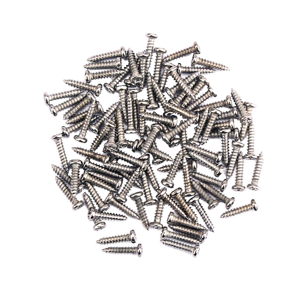 Blesiya 100pcs guitar Instruments tuning Peg Screws For Guitar Bass ราคา 417 บาท*ส่งฟรี