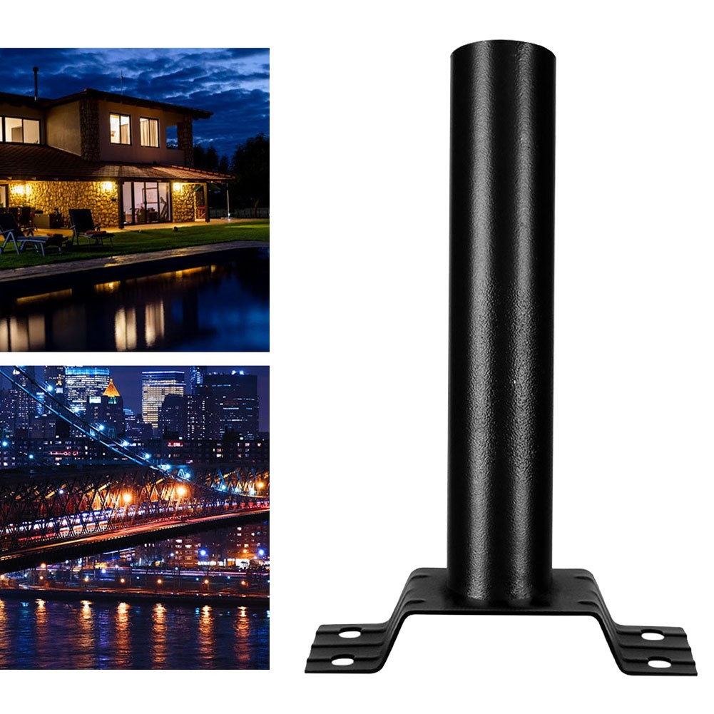 【Homestylish 】 vị trí an toàn với giá đỡ lắp đặt cực cho cửa hàng Đèn LED năng lượng mặt trời giá đỡ đèn phong cách mới
