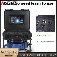 Aneng cống nội soi hệ thống thoát nước máy ảnh 50m xách tay IP68 chống nước cho bị chặn di chuyển chậm đường ống