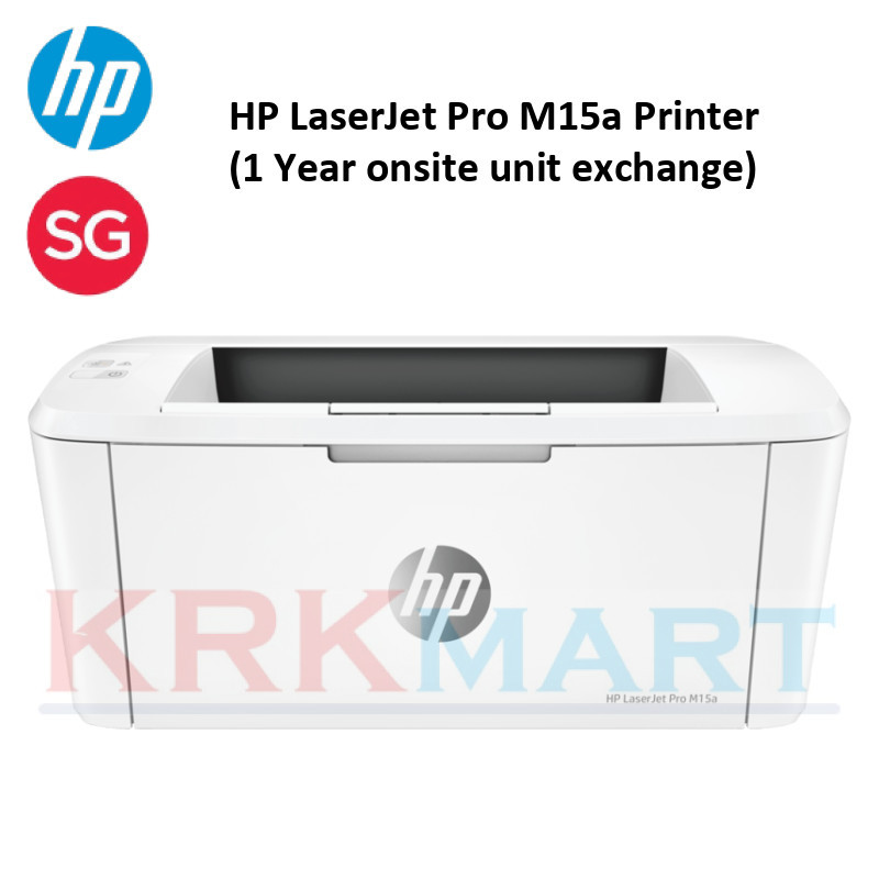 HP LaserJet Pro M15a Printer (1 Year onsite unit exchange) Singapore