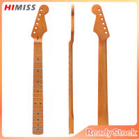 22 Fret Electric Guitar Neck With Adjustable Truss Rod Maple Handle Replacement Compatible For St Strat Guitar