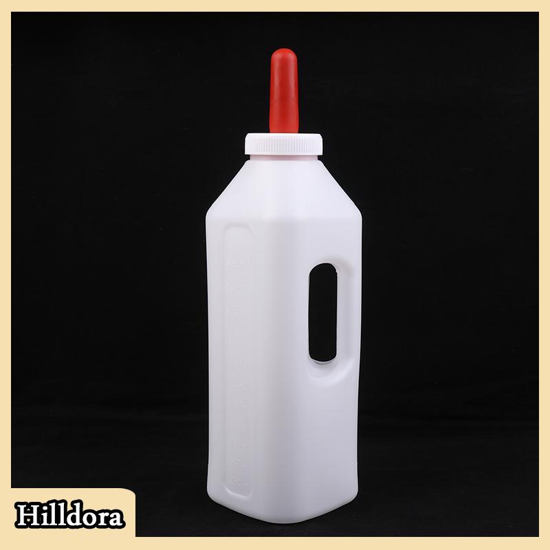 [Hilldora] Bê sữa Feeder chai với núm vú sữa chai vắt sữa ăn thay thế người uống rượu chăn nuôi feediing công cụ - 2