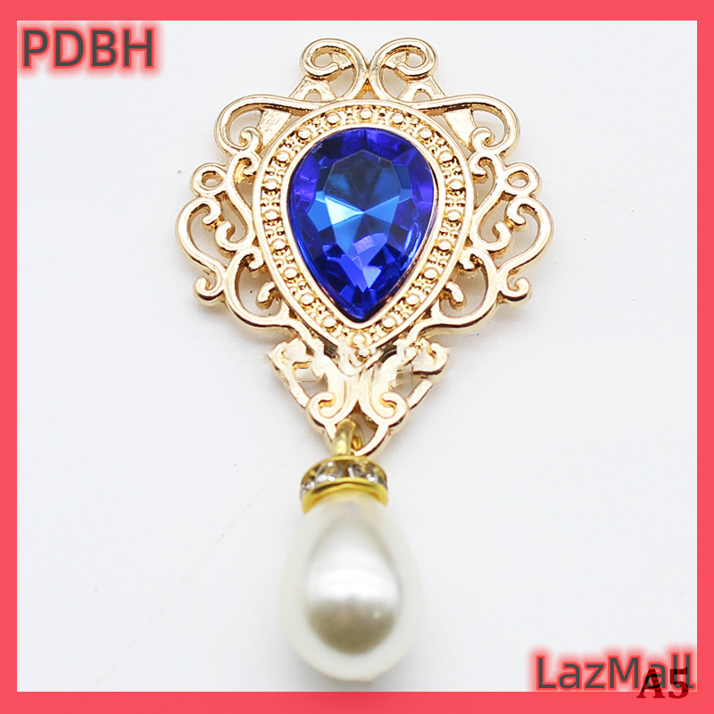 Flash Sale Mặt dây chuyền ngọc trai kim loại phẳng trang trí thời trang tuyệt đẹp lời mời đám cưới kỳ nghỉ Phụ kiện sáng tạo