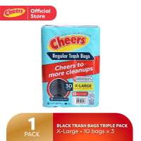 Cheers X-Large Black Trash Bags Triple Pack