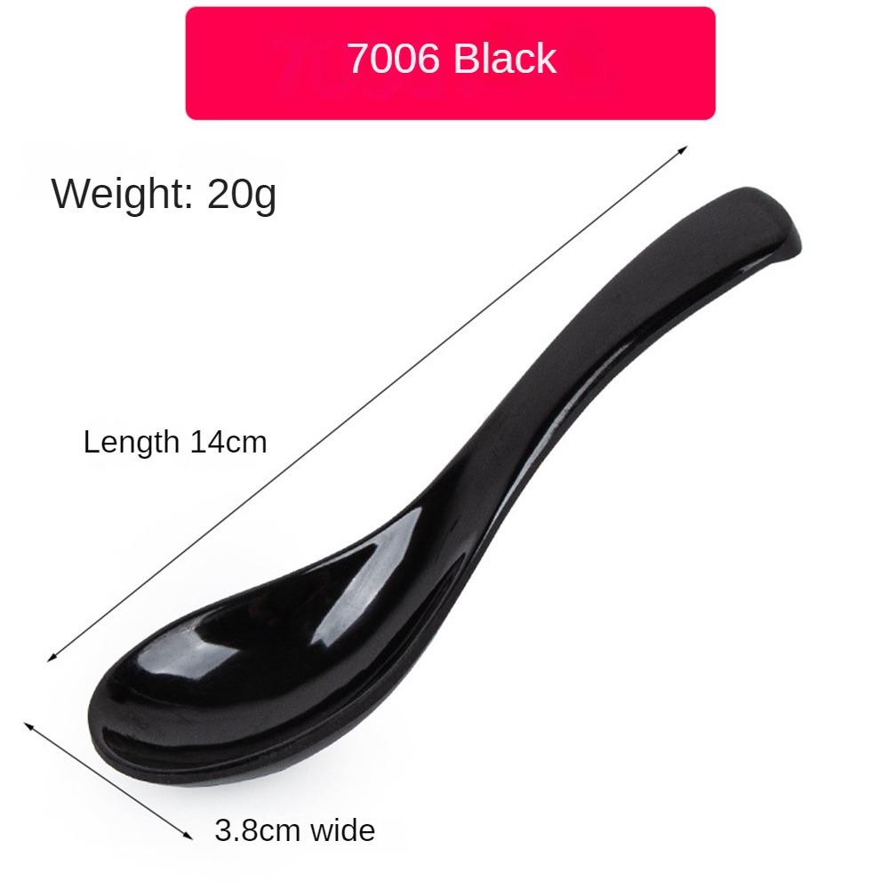Màu nhựa Muông ăn sup nhỏ muỗng cơm bằng Sứ Giả Muỗng Súp Key Ramen muỗng
