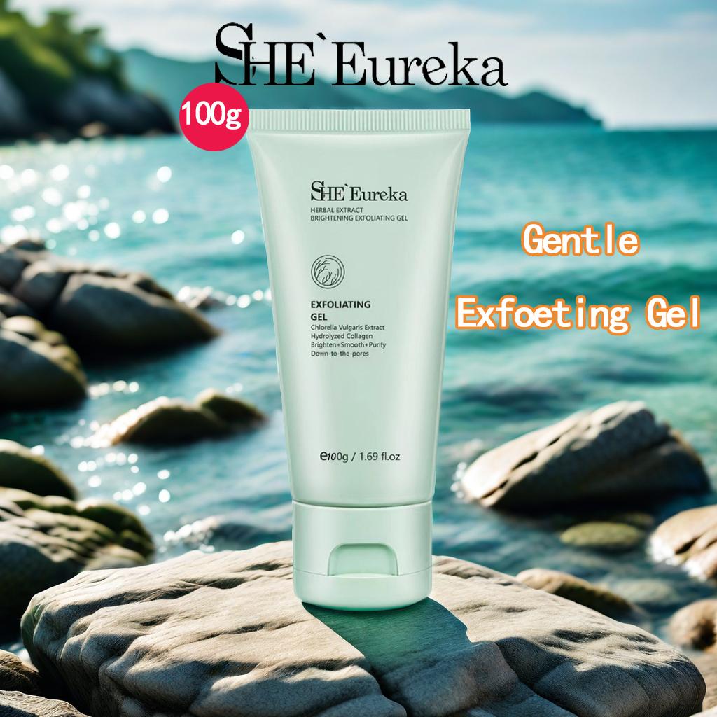 [Hot] Cô Eureka Chà Chiết Xuất Thảo Dược Gel tẩy tế bào chết dầu dưỡng ẩm Kiểm Soát Sáng Da Cho mọi loại da 100G