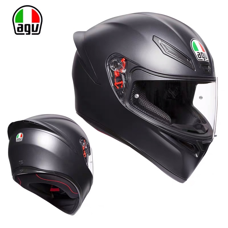  AGV K1 S Street Helmet-Matte Black-XL : Automotive
