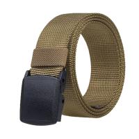 [OFFICIAL STORE MALAYSIA] ProBiker Extra Long 130cm Men Canvas Belt Cloth Belt Men Belt Kids Belt Adult Belt Metal Free Plastic Automatic Buckle Bypass Airport Security BLACK GREEN BLUE BEIGE BROWN GREY