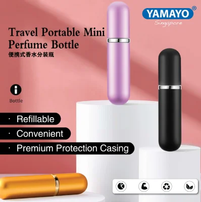 【2PCS】 Perfume Atomizer Bottle 5ML Travel Portable Bottom Refillable Pump Spray Case || 【LOCAL STOCKS || FAST DELIVERY || BEST VALUE 】