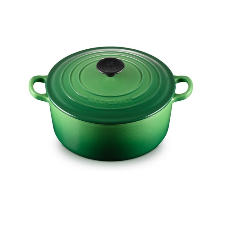 หม้อเหล็กหล่อทรงกลม ขนาด 24 cm สีเขียว TRADITION ROUND CASSEROLE 24CM BAMBOO GREEN ราคา 11,180 บาท*ส่งฟรี