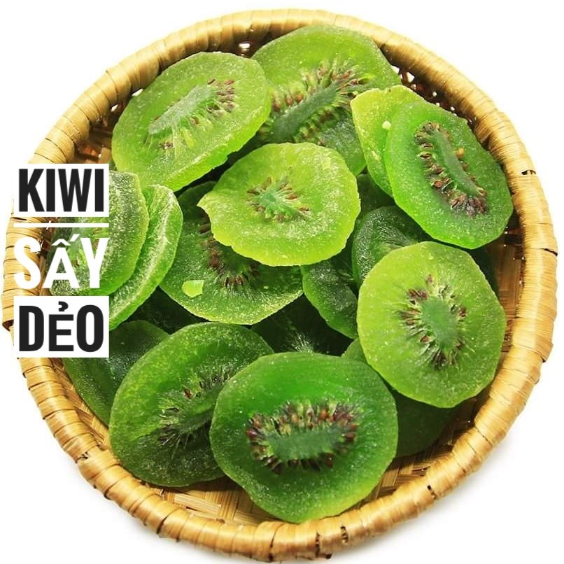 1KG Mứt kiwi Sấy dẻo Đà Lạt LOẠI NGON - Heri Food