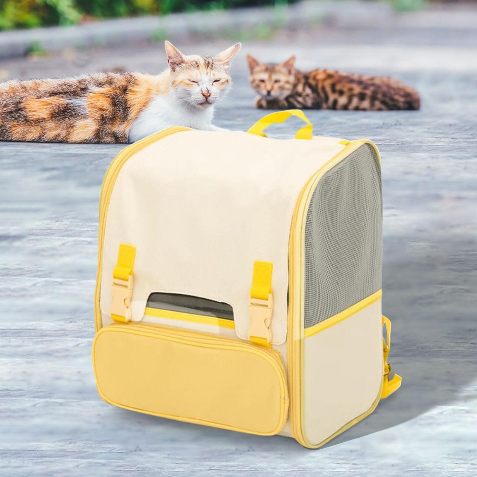 Miracle Shining Cat Backpack Stylish Knapsack Pet Carrier Backpack for Travel Hiking Outdoor ราคา 813 บาท*ส่งฟรี
