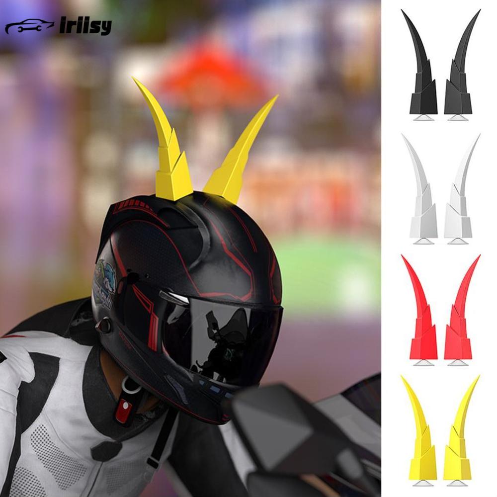bull horn motorcycle helmets 1Storm Bike Full Face Helmet Wing as Bonus: HB75 Matt Black / S(55-56 cm 21.7/22.0 Inch ) Great for all helmets Devil Horns Viking Motorcycle Helmets