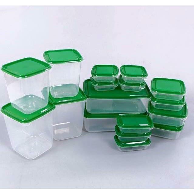 Bộ hộp nhựa đựng thức ăn 17 món cao cấp -rẻ nhất