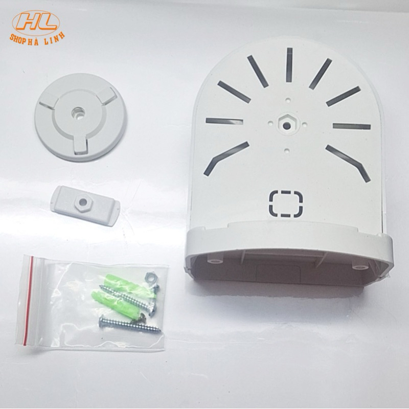 Chân Đế Camera Gắn Tường Đa Năng, Mái che, hộp kỹ thuật 11x11 - Chân Đế Cho Camera Imou, Dahua, Ezviz, Hikvision, Kbone