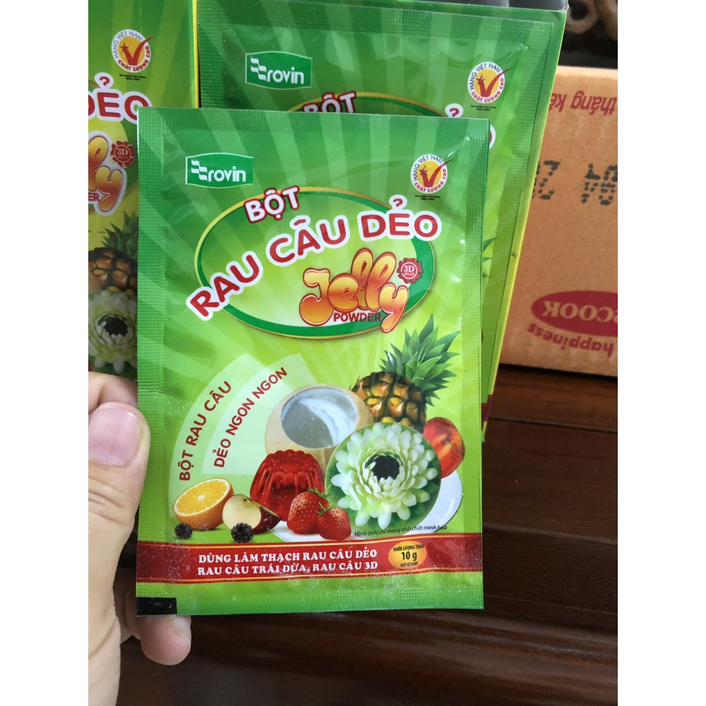 Bột thạch rau câu giòn Agar 25g