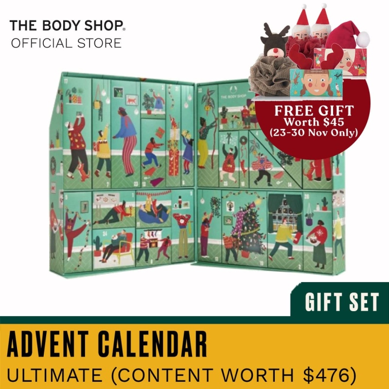 Buy The Body Shop Make It Real Together Ultimate Advent Calendar (Christmas Gift Set) Singapore