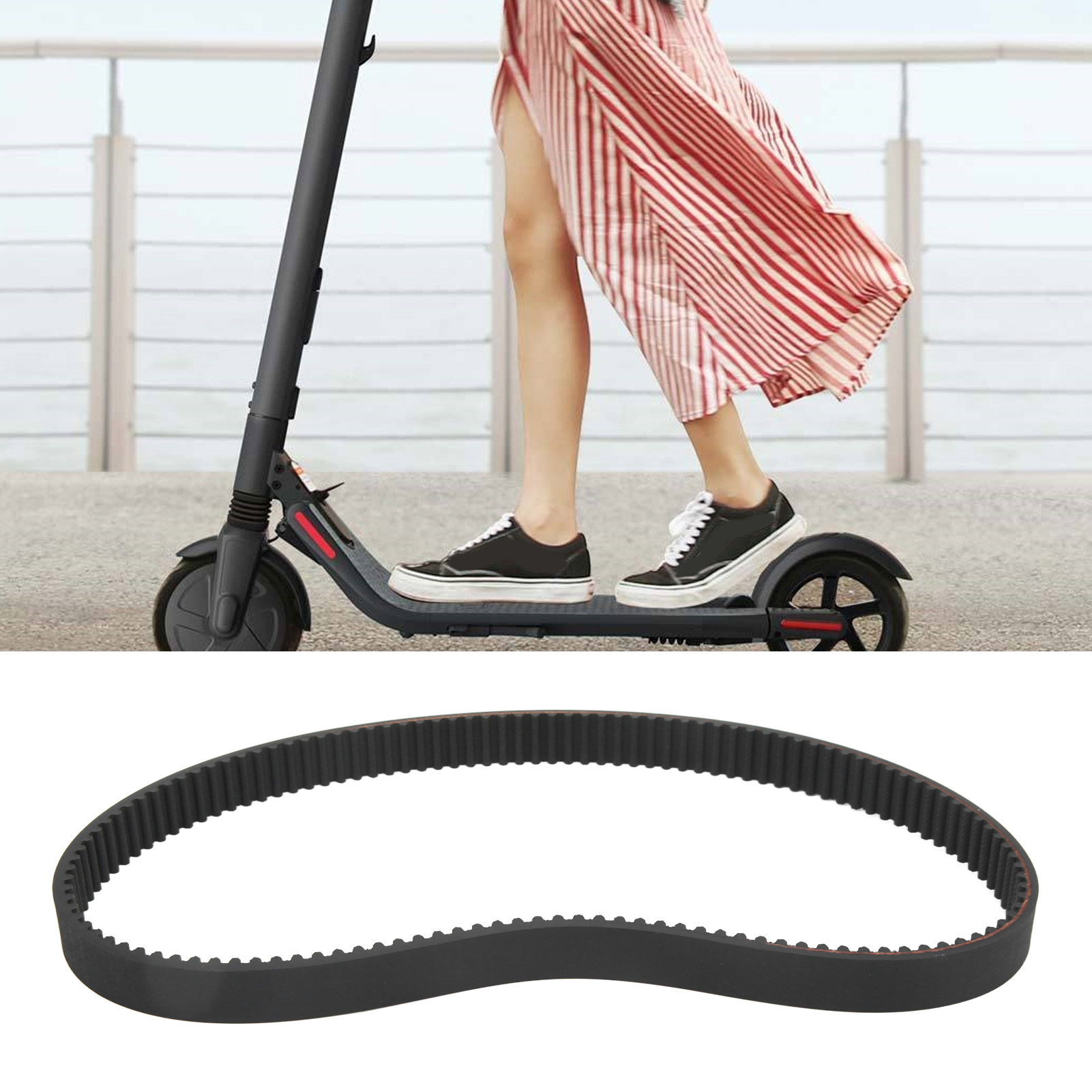 Thời gian Đai truyền động khả năng chống linh hoạt tốt độ ma sát thấp Xe tay ga điện đai truyền động để thay thế